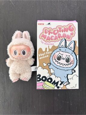 POP MART Labubu Exciting Macaron Soymilk - 100% Authentic